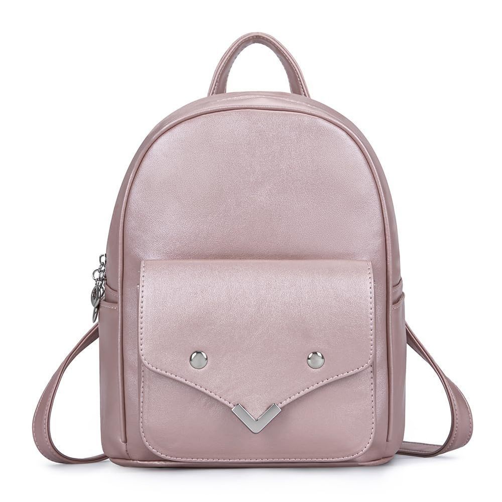 Fashion Backpacks Teenage Girls Purses Pu Leather Fox Pink o_o